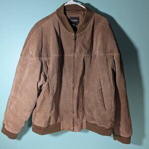 Vintage‎ Outbrook Leather Jacket Size XL